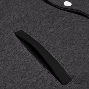 Veste universitaire en laine légère de haute qualité pour hommes, design baseball, poche en toile, décoration, hiver 2026 - Product Image 5