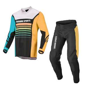Sublimación personalizada de alta calidad, ropa deportiva de manga larga, traje de Motocross, ropa de bicicleta de montaña, Jersey de motocicleta - Product Image 4
