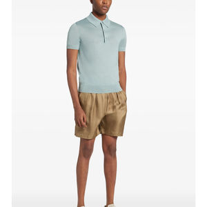 Camiseta de manga corta con logotipo personalizado para hombre para Polo Camiseta de Caballero de negocios de alta calidad - Product Image 5