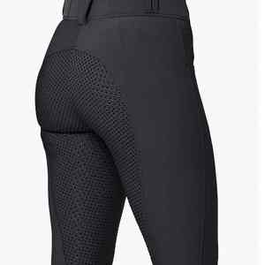 Quick Dry 3 D Printed Women Equestrian Full <b>Seat</b> Silicone Grip High Waist <b>Stretch</b> Fit Spandex Polyester Horse Riding Breeches - Product Image 6
