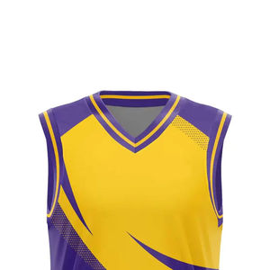 Camiseta de Baloncesto Transpirable de Talla Grande con Estampado Sublimado Lavado, Tejido de Malla, Acepta Diseño Personalizado - Product Image 3