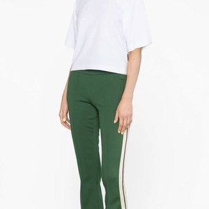 Pantalons de survêtement évasés pour femmes, dernière tendance, design personnalisé, pantalon de jogging en molleton de coton évasé pour l'hiver, en vente - Product Image 4