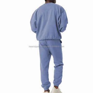 Men's Custom Design 2Piece Sweatsuit <b>Set</b> Wholesale Best Price Hot Sale Slim Fit Long Sleeve for Adults for Winter - Product Image 5