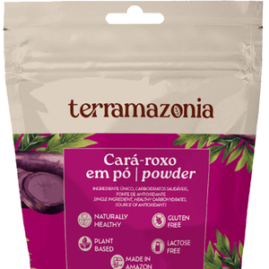 Terrazonmia Cara-roxo Polvo Dulce 450g Envasado al Vacío Naturalmente Saludable a Base de Plantas Hecho en Brasil Sin Gluten Vegano para Niños y Adultos - Product Image 2