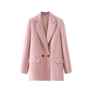 Elegante chaqueta de mujer clásica de manga larga de negocios Chaqueta de traje informal para conferencias de ropa de oficina y trajes diarios formales - Product Image 3