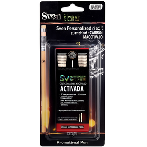 Sven Personalized Promotional <b>Pen</b> Pencil with <b>Eraser</b> Customizable Gadgets - Product Image 3