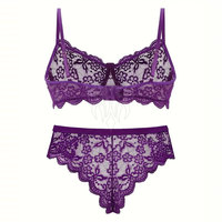 Elegante dames lingerie set met hoge taille, bruids nachtkleding, hoogwaardige bikini, sexy, op maat gemaakt, gebreid, ademend, milieuvriendelijk
