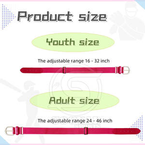 Ceinture de baseball imperméable à bas prix, dernier design, ceinture de baseball pour adultes, ceinture de baseball en gros - Product Image 4
