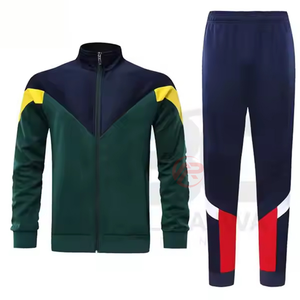 Vente chaude à la mode Slim Fit hommes survêtement vêtements d'entraînement confortable fermeture éclair hommes survêtement - Product Image 3