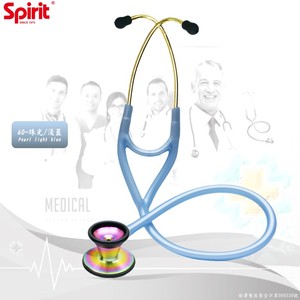 Estetoscopio Manual de doble cabezal para adultos de la serie Spirit Deluxe Original de Cardiología con alta precisión para diagnóstico médico - Product Image 3