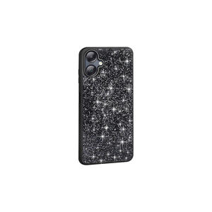 Funda de Lujo con Diamantes de Imitación para Samsung Galaxy A06, Carcasa Brillante Dorada de Silicona y PC, Resistente a Impactos, en Caja - Product Image 3