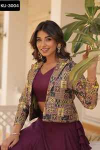 Secuencia tradicional india con bordado Trabajo Ocasión DE BODA Lehenga Choli con precio al por mayor Ropa india para mujer - Product Image 2