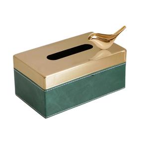 Caja de papel tisú de acero inoxidable de nuevo diseño, Color plateado para el hogar, hotel, boda, proveedor mayorista usado de la India. - Product Image 3