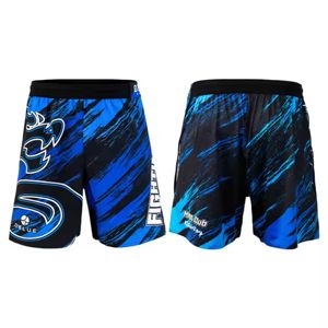 Fabricante de pantalones cortos Bjj Mma con logotipo personalizado para pantalones cortos de entrenamiento de lucha unisex con servicio OEM personalizado lucha tailandesa - Product Image 4