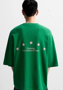 Camisetas Extra Grandes Retro 100% Algodón para Hombre, Impresión de Alta Calidad, Logotipo Personalizado, Ajuste Holgado, Estilo Urbano, Diseños Personalizados, Camiseta de Alta Densidad - Product Image 2