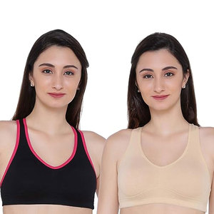 Sujetador deportivo para mujer, ropa deportiva de la mejor calidad, Color único, hecho en fábrica, entrenamiento, gimnasio, Sujetador deportivo para mujer - Product Image 1