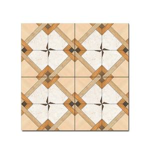 Carreaux de sol muraux en céramique émaillée 3D 396*396mm modernes 3D Art déco personnalisés Fonction brique réfractaire pour hôtels et jardins en plein air - Product Image 6