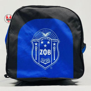 Sac de voyage matelassé brodé Zeta Phi Beta Soror |   Sac de voyage matelassé personnalisé pour femmes, broderie de la sororité ZPB - Product Image 5