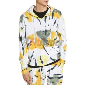 Sudadera con cremallera completa de poliéster personalizada unisex, pantalones de chándal acampanados con capucha, chándal para gimnasio, ropa de invierno por sublimación, venta al por mayor - Product Image 1