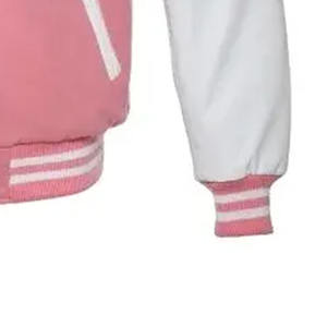 Vestes d'université pour tous les âges couleur rouge utilisation extérieure confortable hommes et femmes veste d'université vêtements de mode les plus vendus véritables - Product Image 6