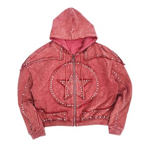 Sweat à capuche d'hiver pour homme, style vintage, tendance, avec capuche contrastée, taille XL, avec logo personnalisé, en vente - Product Image 2