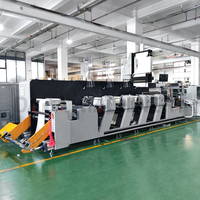 Machine d'impression flexographique de type unité à 4 couleurs avancée pour l'impression d'étiquettes de haute qualité