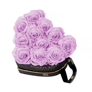 Chelsea Lilac Eternal Rose Gift Box for Living Room Decor - Product Image 2