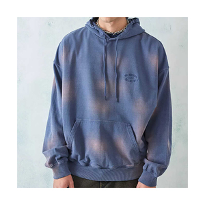 Sweat à capuche unisexe surdimensionné en mélange de coton, doux, confortable et chaud, coupe décontractée pour homme, qualité supérieure - Product Image 3