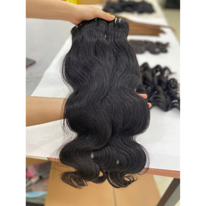 Vente en gros de cheveux humains vierges Remy tissent des paquets Vente à chaud Style droit longue longueur pour les femmes noires avec pour la dentelle - Product Image 3