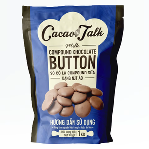 Prix d'usine OEM/ODM chocolat composé de boulangerie en gros bouton de chocolat au lait HALAL confiserie solide bonbons alimentaires - Product Image 1