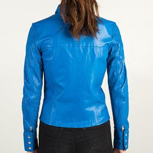 2025เสื้อผู้หญิงหนังแท้วินเทจสำหรับฤดูหนาว, เสื้อเบลาส์เสื้อออฟฟิศทรงหลวมระบายอากาศได้ดีเป็นมิตรกับสิ่งแวดล้อม - Product Image 6