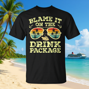 เสื้อยืดลายแพ็คเกจครุยส์ที่เข้ากับดีไซน์การเดินทางทางเรือสำหรับใช้ในการส่งเสริมการขาย - Product Image 3