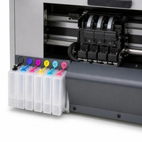 Mesin Printer DTF A3 Mini Desktop Digital untuk Transfer Panas pada Kaos, Kulit, Film Hewan Peliharaan, dan Pencetakan Inkjet