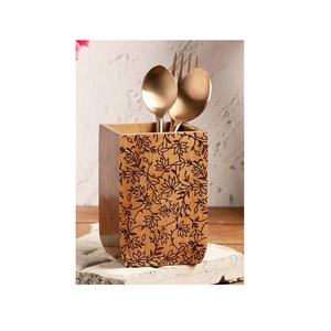 Porte-couverts en bois MDF pour cuillère, fourchette et couteau pour décoration de table à manger, nouveauté - Product Image 3