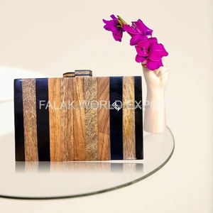 Conception personnalisée de la pochette en résine FWE Sac à main fantaisie avec strass pour soirée pour dames Pochette pour événements de fête Sacs à main pour femmes les plus populaires - Product Image 4