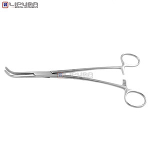 Abrazadera de conducto de agallas gris de 22,0 cm de alta calidad S 1x2 dientes abrazadera quirúrgica Manual duradera agarre seguro para instrumentos médicos MEOL - Product Image 5