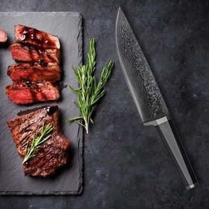 มีดเชฟมืออาชีพด้ามจับเรซินทำมือดีไซน์ใหม่ทำมือดีไซน์ใหม่สำหรับใช้ในครัว - Product Image 2