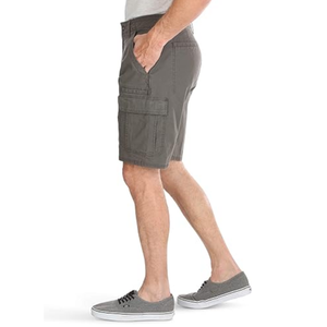 OEM ODM Transpirable Hombres al aire libre Cargo Shorts Diseño personalizado Loose Fit Multi bolsillo 100% Algodón Cargo Shorts - Product Image 3