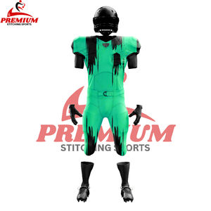 Uniforme de Fútbol Americano Sublimado de Primera Calidad con Logotipo y Diseño Personalizados - Product Image 6