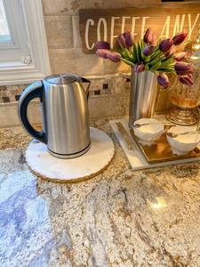 Stonecrafts-Juego de 4 esteras/almohadillas de Decoración de mesa, juego de revestimientos de té de mármol hecho a mano de proveedor indio ecológico de lujo moderno internacional - Product Image 4