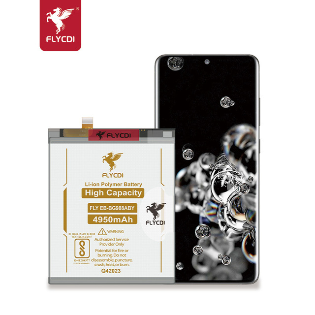 FLYCDI EB-BG988ABY Battery Health for Samsung S20ULTRA G988 Battery Replace the Phone Battery Completely