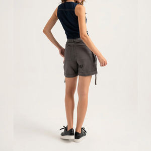 Haute qualité mode dames décontracté Denim Shorts dernière conception séchage rapide femmes coton matériel court à vendre - Product Image 3