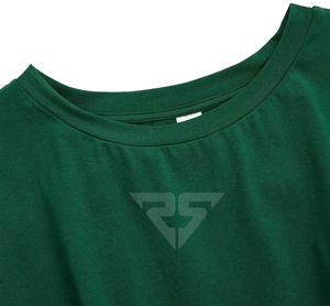 Custom Logo 2023 Hot Selling Oversized Blank Custom Design Women Crop <b>Top</b> T-shirts Made in Pakistan - Product Image 3