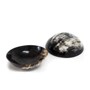 Juego de 3 cuencos de comida de cuerno con estilo japonés, vajilla de comedor de diferentes tamaños, cuencos para servir comida en hoteles y centros turísticos, plato de lujo - Product Image 3