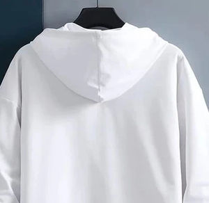 Sweat-shirts à capuche unis de haute qualité avec logo personnalisé pour hommes sweats à capuche imprimés à manches longues en polaire en coton mélangé pour hommes - Product Image 4