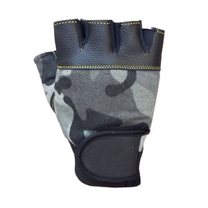 Gants de sport unisexes en nylon à demi-doigts antidérapants de haute qualité, personnalisables, pour la musculation, le cyclisme, nouvelle arrivée - Product Image 2