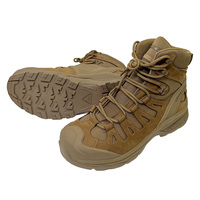 Bottes tactiques pour hommes en cuir 1000D, bottes de combat/chasse à tige haute avec antidérapant et anti-perforation pour la randonnée dans le désert en plein air