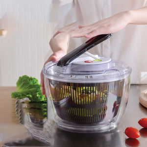 <span class=keywords><strong>Petite</strong></span> <span class=keywords><strong>essoreuse</strong></span> à <span class=keywords><strong>salade</strong></span> en plastique de haute qualité Smart Multifunctional All in One Hand Press - Product Image 1