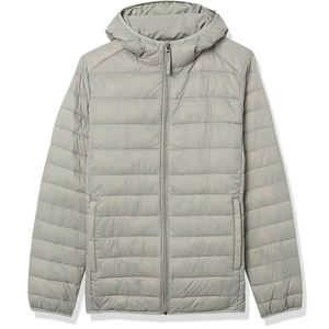 Best Quality <b>Cheap</b> Price OEM Service Men <b>Puffer</b> <b>Jacket</b> Windproof Waterproof Hooded Stand Collar Front Winter Comfortable Stylish - Product Image 2