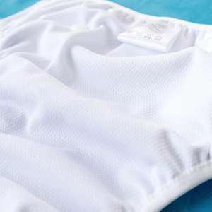 <span class=keywords><strong>Pañal</strong></span> de natación de tela reutilizable de talla única ajustable, pantalones de traje de baño para <span class=keywords><strong>piscina</strong></span> de bebé con botón de estampado 700 abrochado - Product Image 3